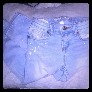 Super skinny crop jeans